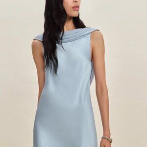 Reformation Janelle Silk Dress